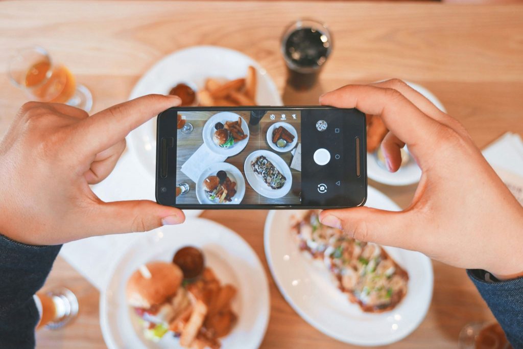  A moody landscape with rich textures, reflecting a unique Instagram photography style free from social media trends.