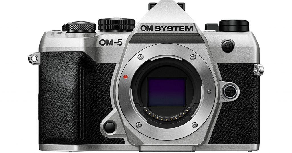 OM System OM-5 Mark II rugged Micro Four Thirds mirrorless camera body, highlighted in July 2025 camera releases for adventure photographers with enhanced stabilization and weather sealing