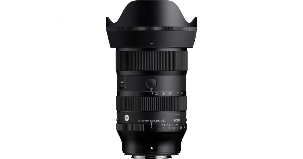 Sigma 17-40mm F/1.8 DC Art APS-C zoom lens for Sony, Fuji, and Canon mounts, a versatile speed demon in July 2025 camera releases for low-light street and portrait photography