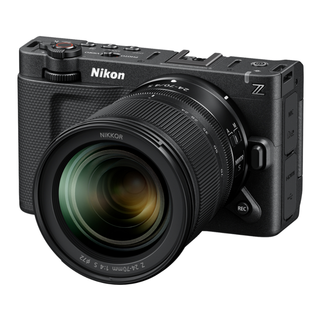 Nikon ZR hybrid camera with 6K video capabilities featured in The Most Exciting Camera Releases of 2025