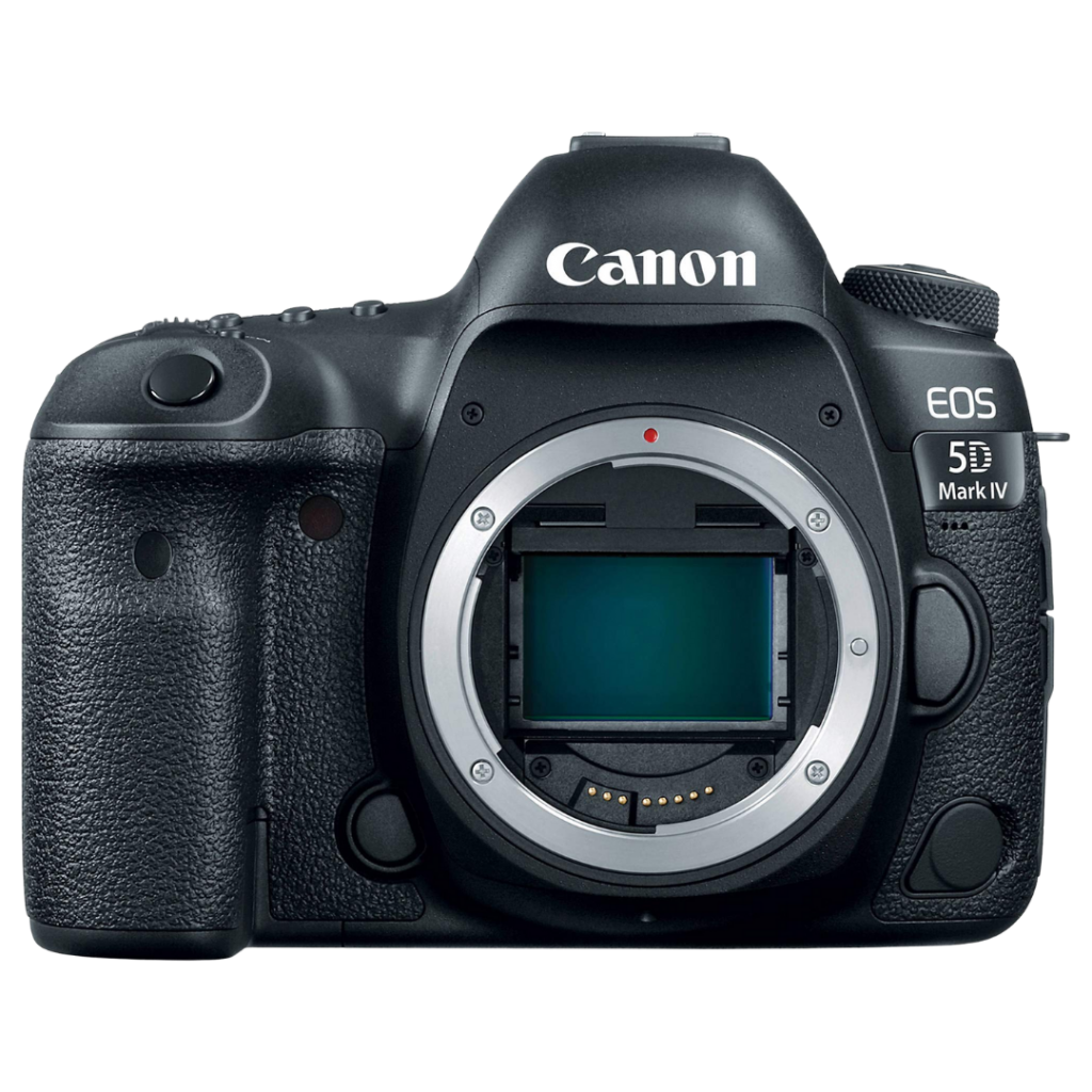 Canon 5D Mark IV featured in The Top Used Cameras of 2025, a DSLR classic for durability and professional reliability.